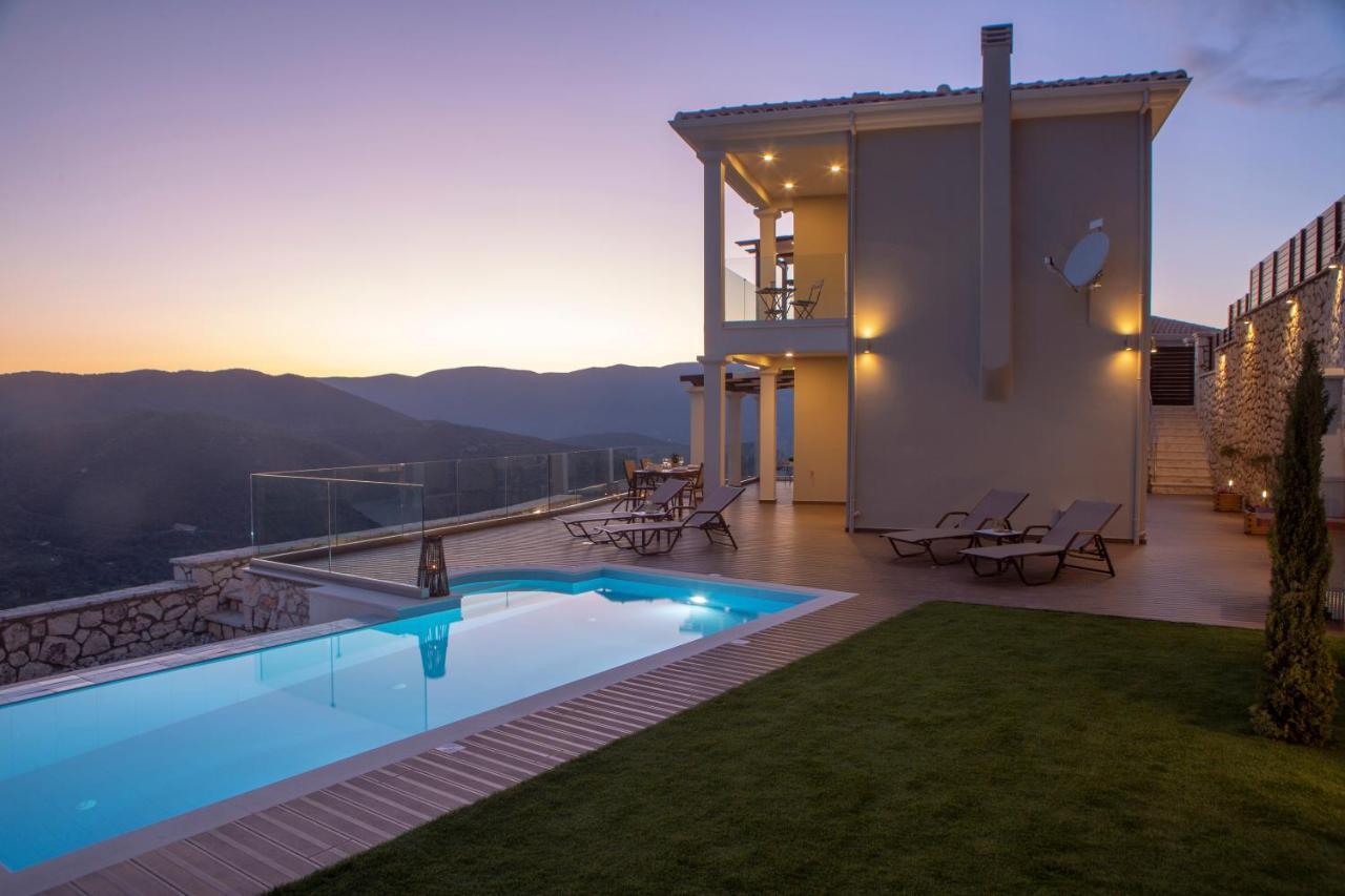 Heavenly Heights Villas By Kb Hospitality Evgiros Exterior photo