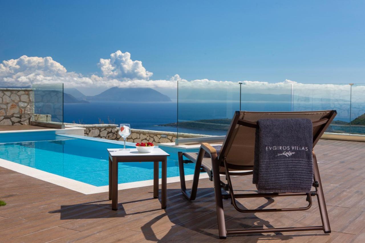 Heavenly Heights Villas By Kb Hospitality Evgiros Exterior photo