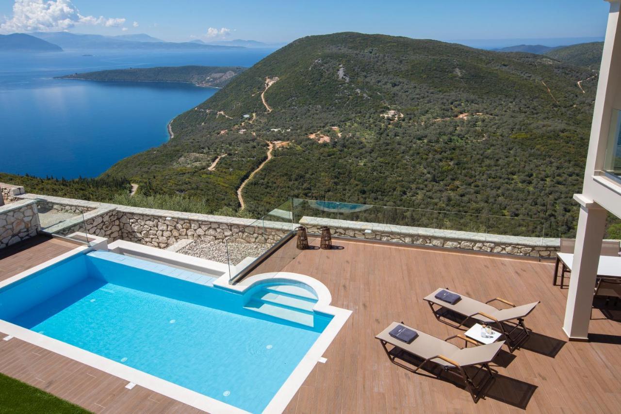 Heavenly Heights Villas By Kb Hospitality Evgiros Exterior photo