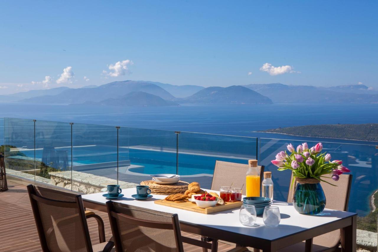 Heavenly Heights Villas By Kb Hospitality Evgiros Exterior photo
