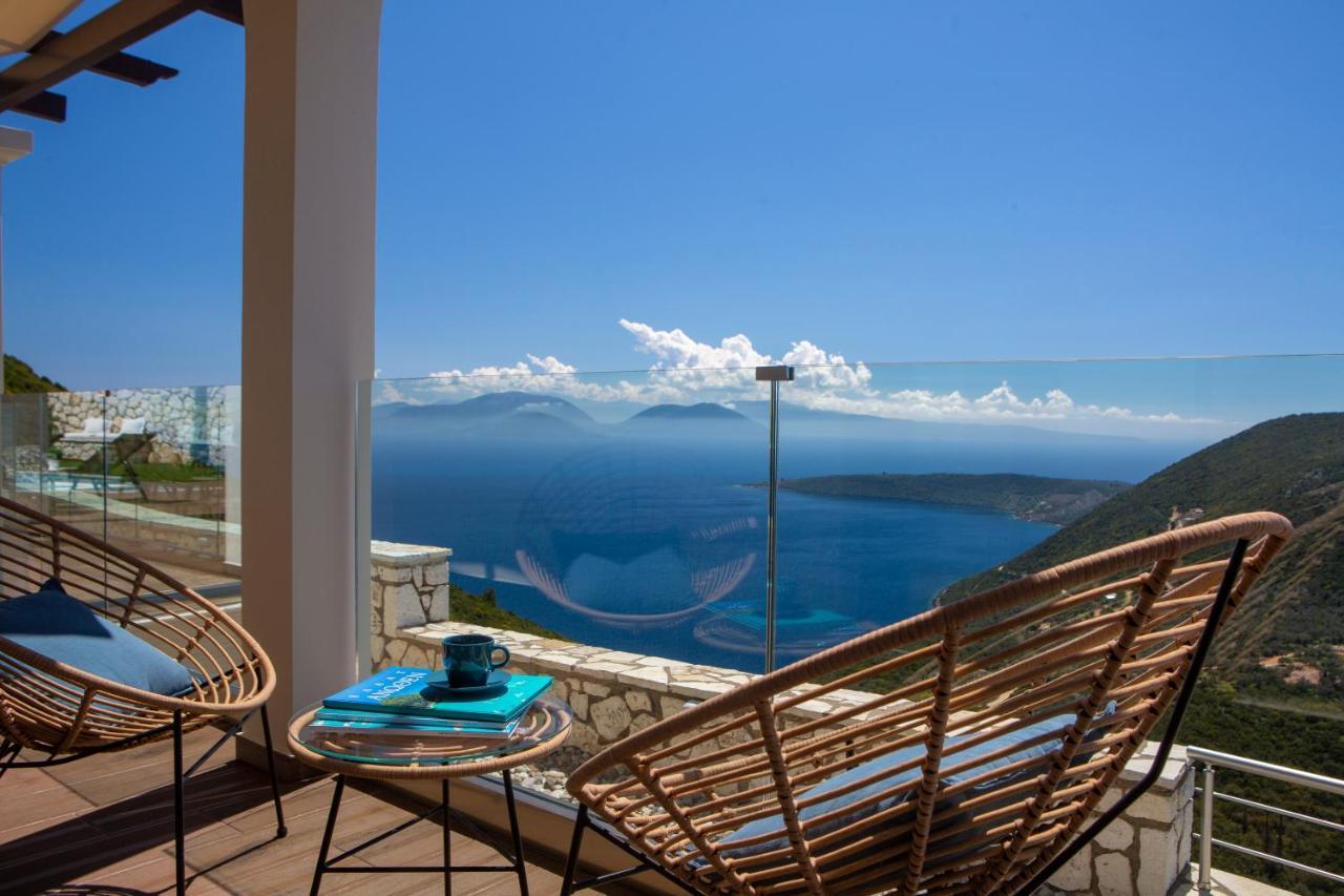 Heavenly Heights Villas By Kb Hospitality Evgiros Exterior photo