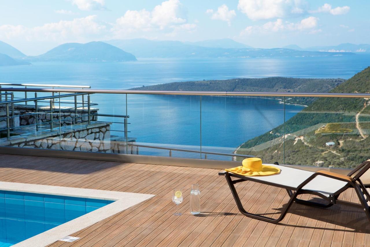 Heavenly Heights Villas By Kb Hospitality Evgiros Exterior photo