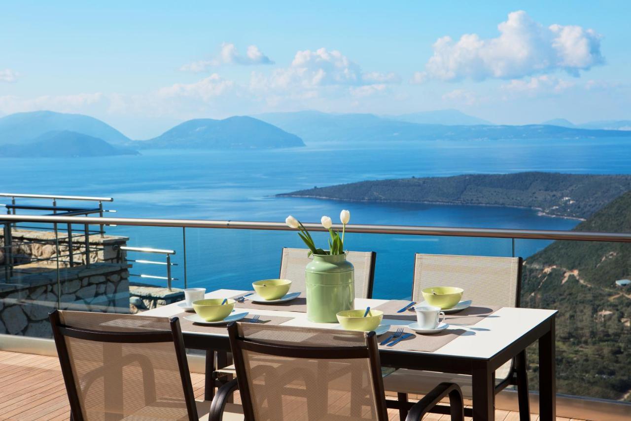 Heavenly Heights Villas By Kb Hospitality Evgiros Exterior photo