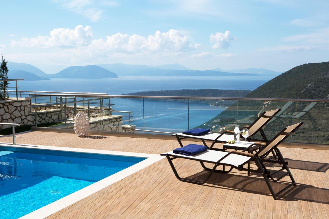 Heavenly Heights Villas By Kb Hospitality Evgiros Exterior photo